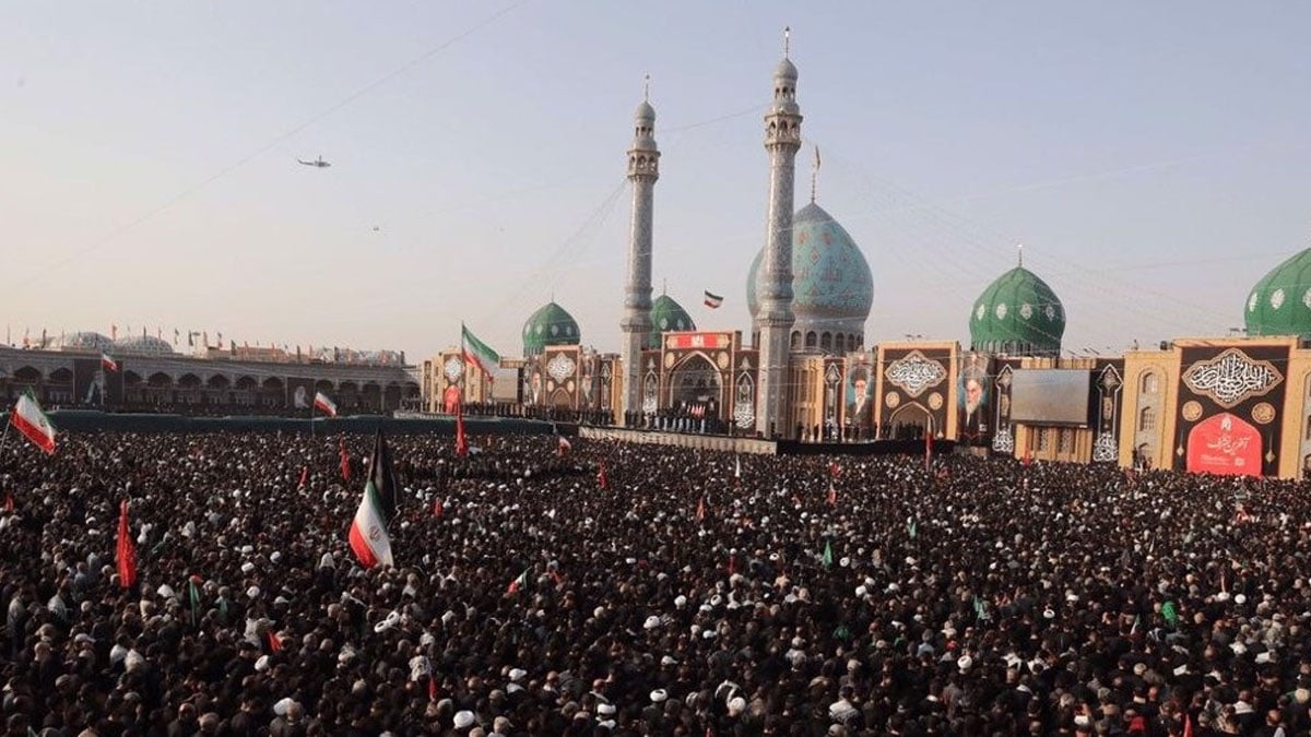 Millions join funeral prayer for martyred Ayatollah Ali Khamenei in Qom