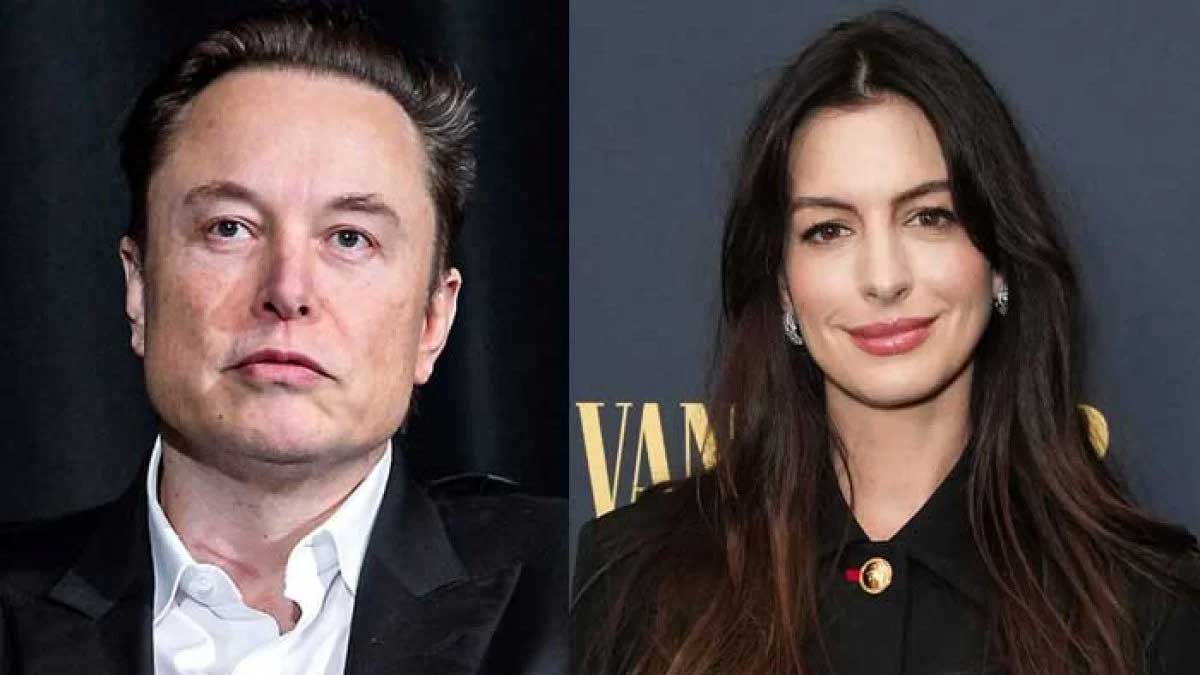 Elon Musk criticizes Anne Hathaway's human rights campaign speech