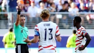 Norway set to make formal complaint to FIFA over Balogun red card saga