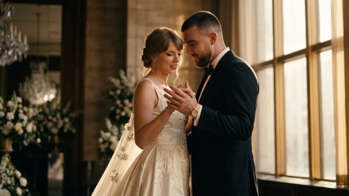 Taylor Swift reveals designer behind bridal look