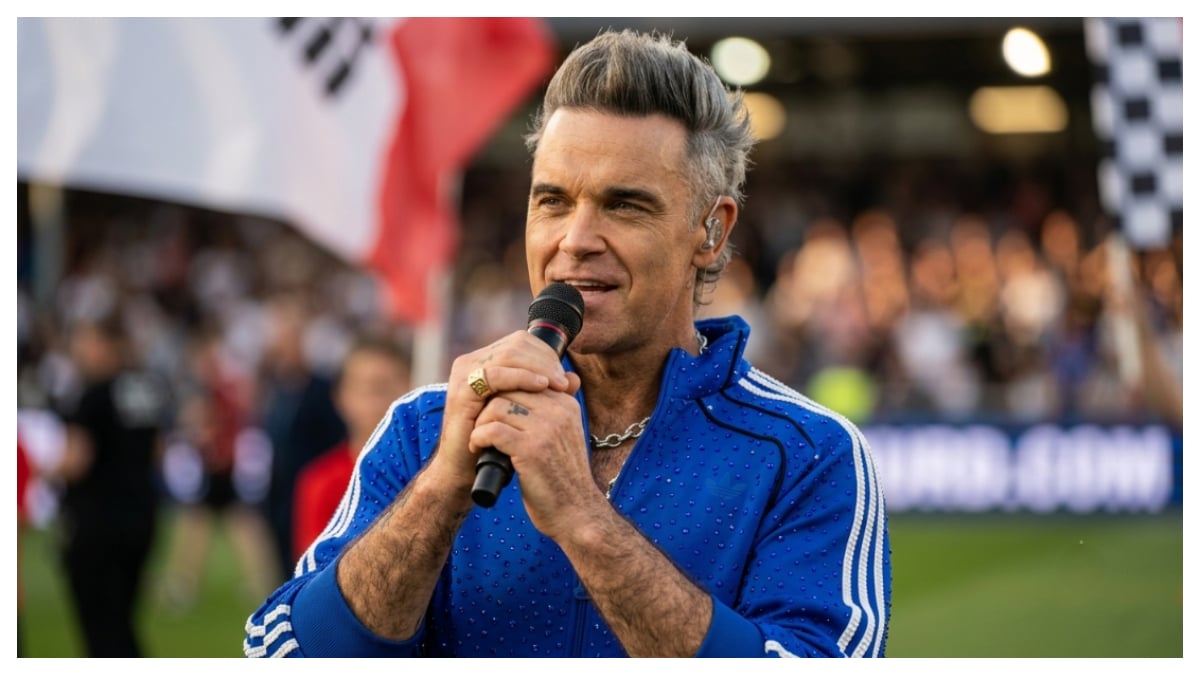 Robbie Williams clears up cocaine rumors after viral interview