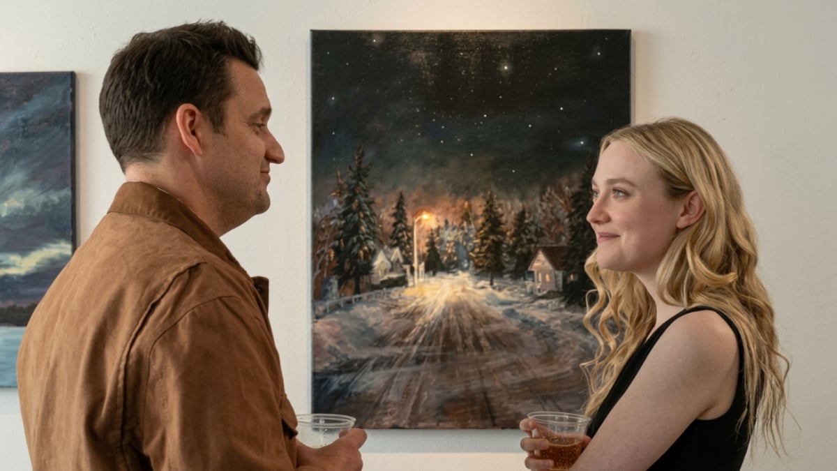 Dakota Fanning, Jake Johnson navigate love triangle in new movie