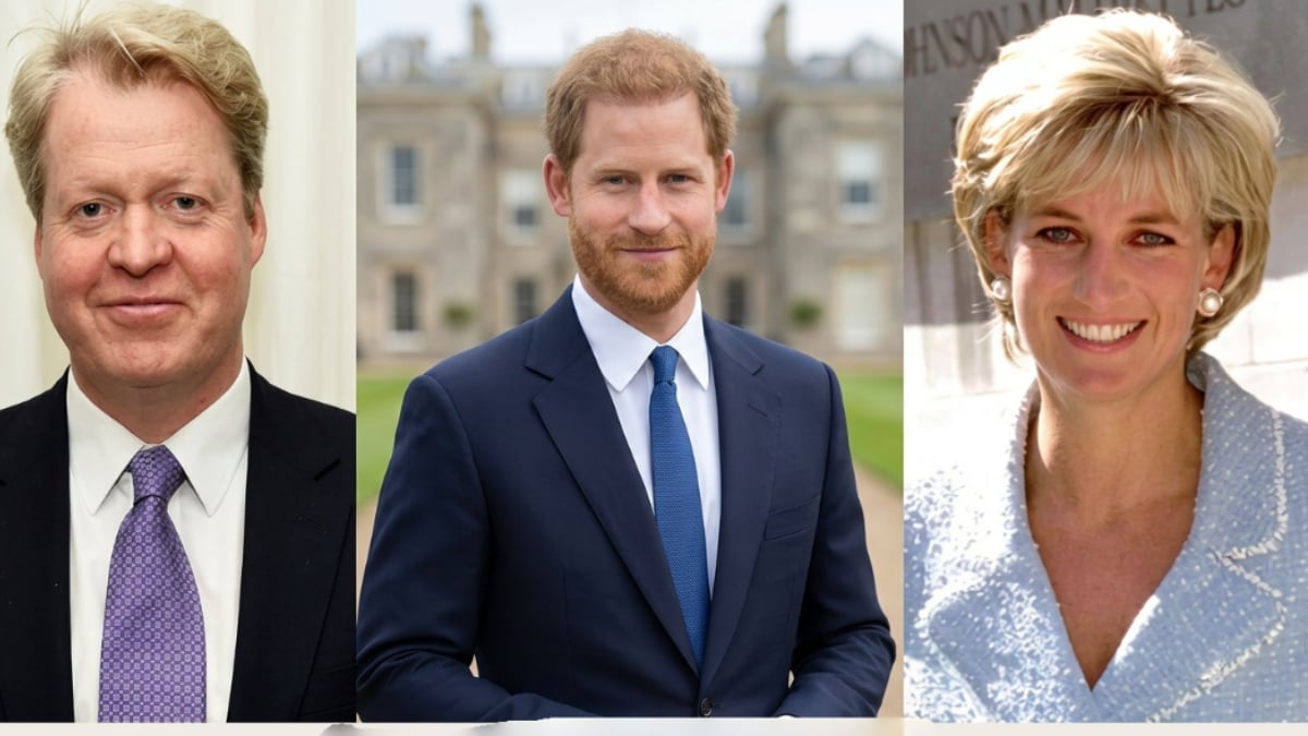 Princess Diana's brother shares joyful update days after Prince Harry's trip