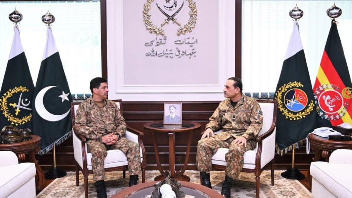 General Syed Aamer Raza calls on Field Marshal after assuming charge of CNSC