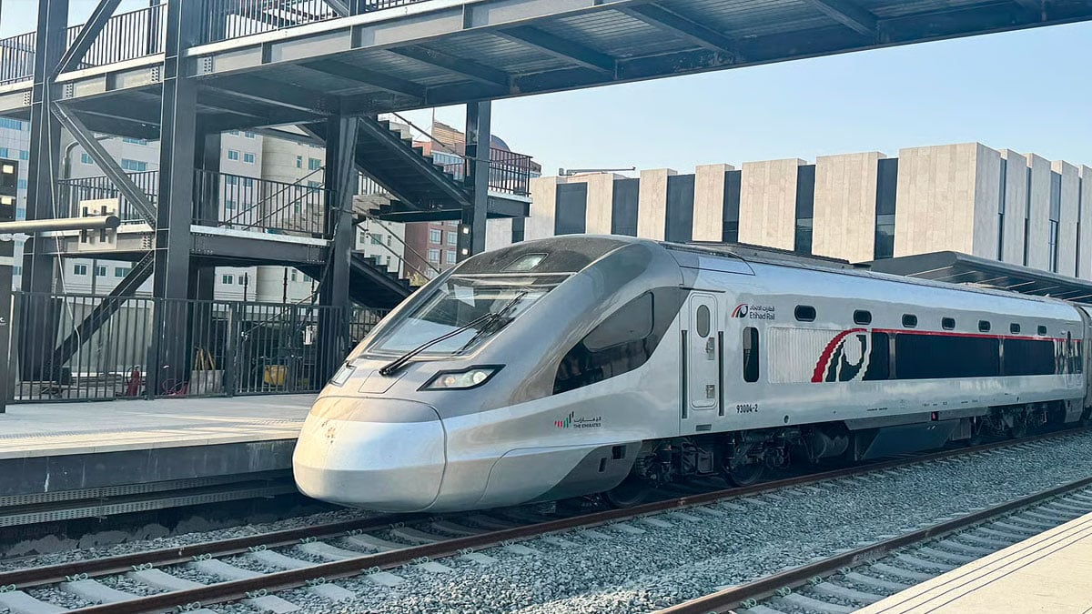 UAE: Etihad Rail allows two free bags regardless of ticket type