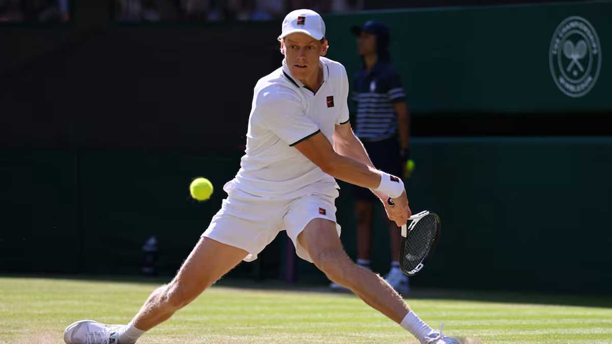 Jannik Sinner breezes past Brooksby for place in Wimbledon fourth round