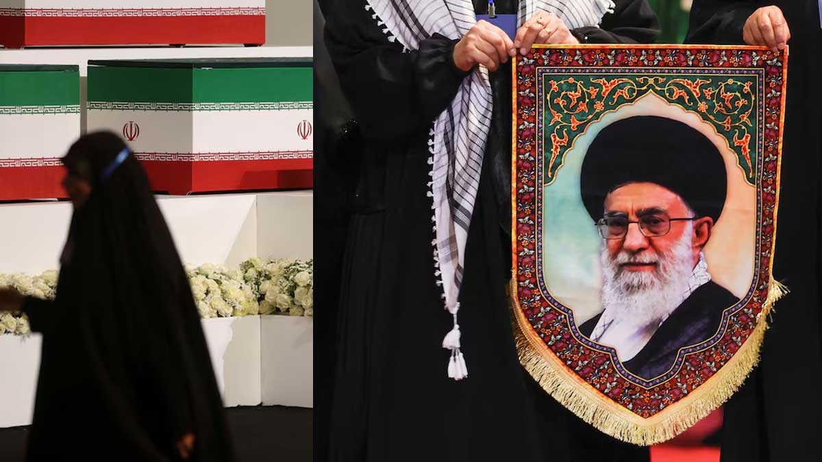 Ayatollah Ali Khamenei funeral journey – WATCH LIVE