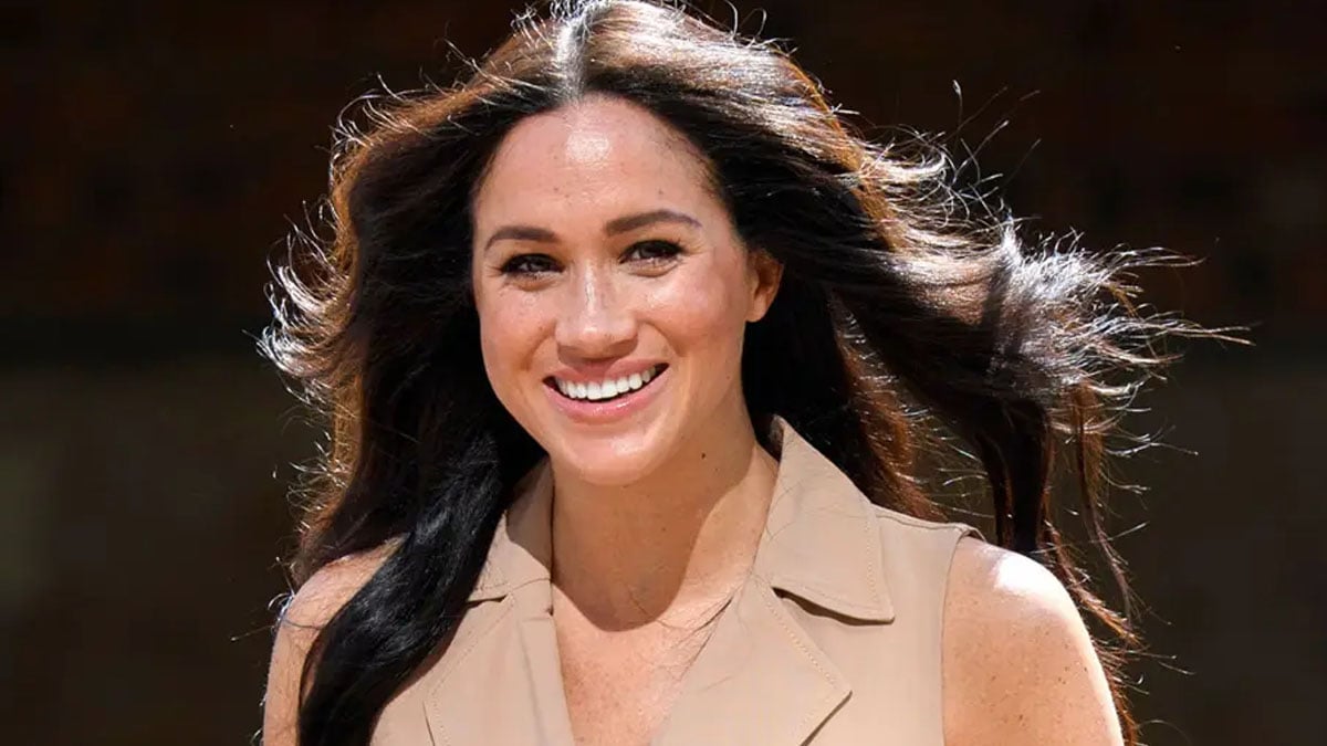Meghan Markle caught self-soothing in new video