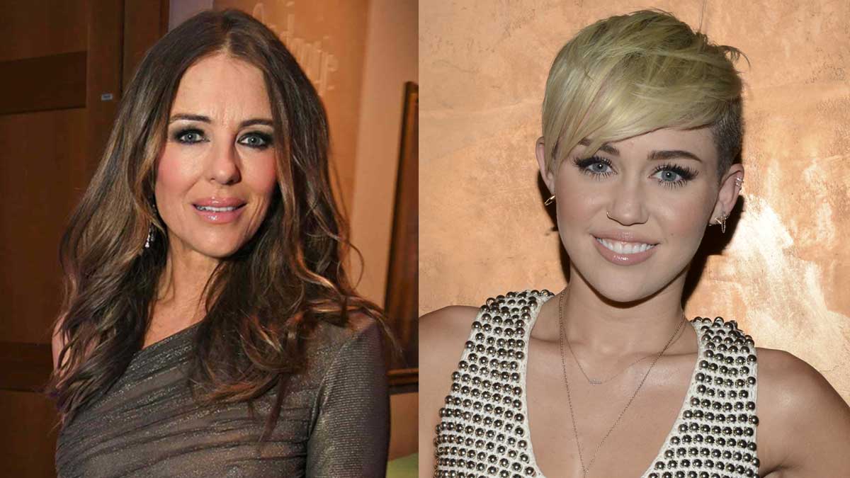Elizabeth Hurley opens up about meeting Miley Cyrus