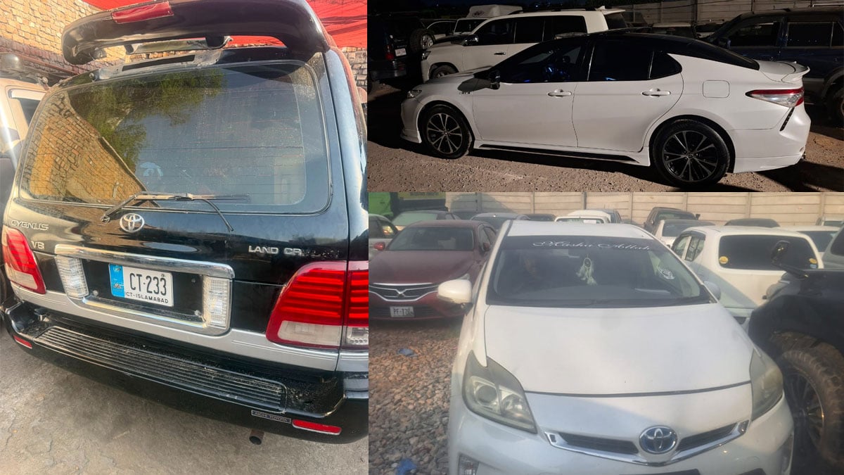 Customs seizes NCP cars, smuggled goods worth Rs113.5 million in Islamabad