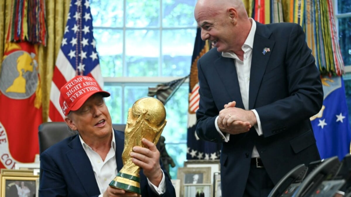 Trump to bask in World Cup final spotlight