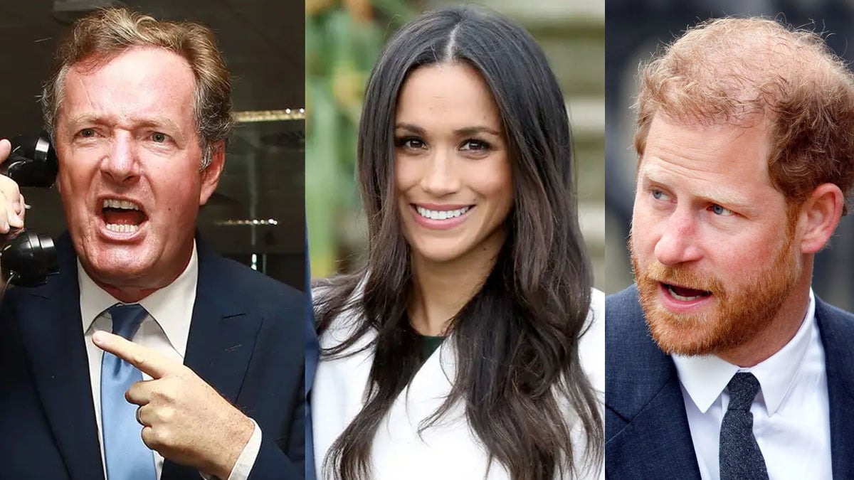 Piers Morgan sends stark message to Harry and Meghan