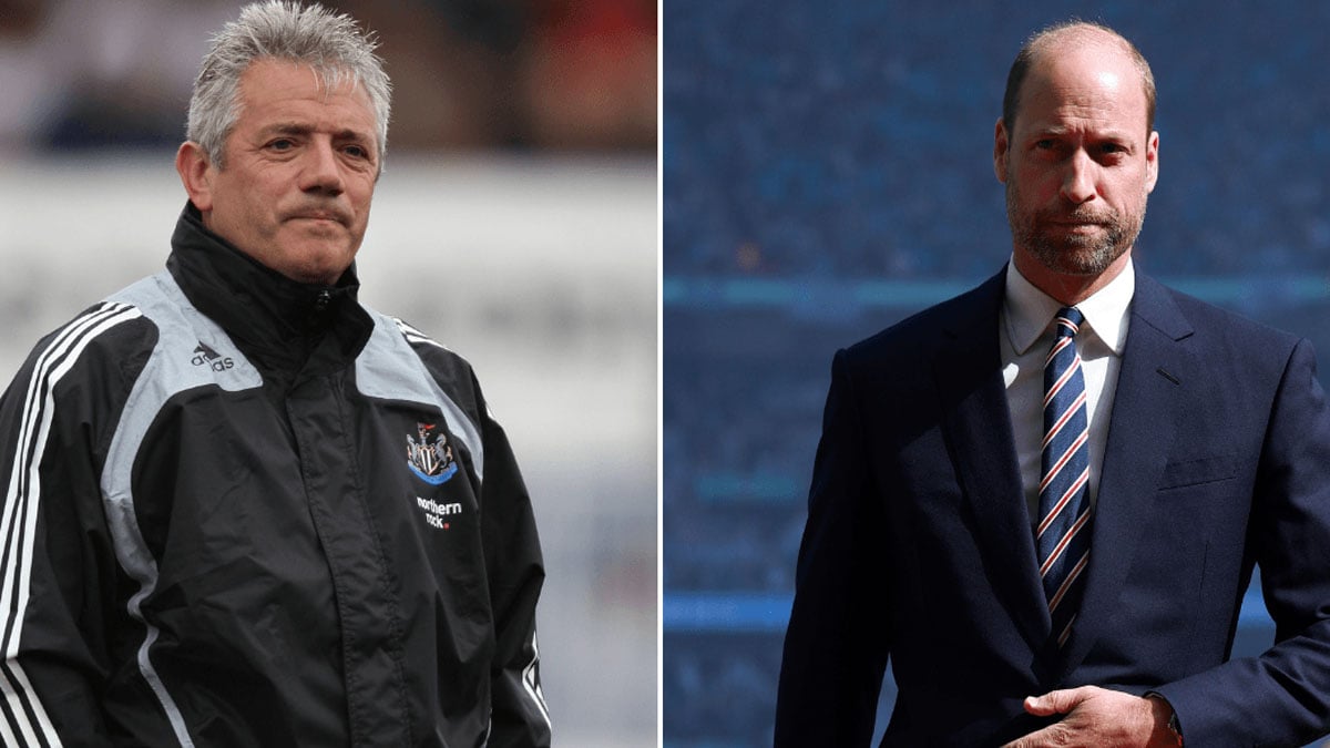 Prince William honors Kevin Keegan following his death