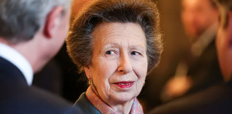 Princess Anne makes strong statement in France