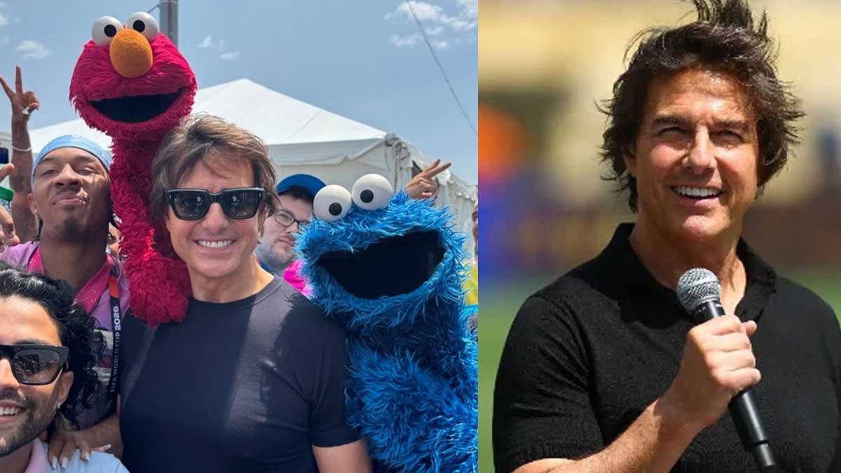Viral photo: Tom Cruise meets Elmo, Cookie Monster at FIFA World Cup
