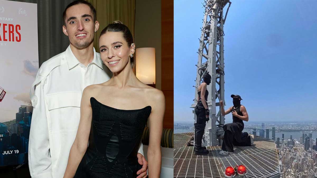 Russian couple hits headlines for their viral skyscraper engagement