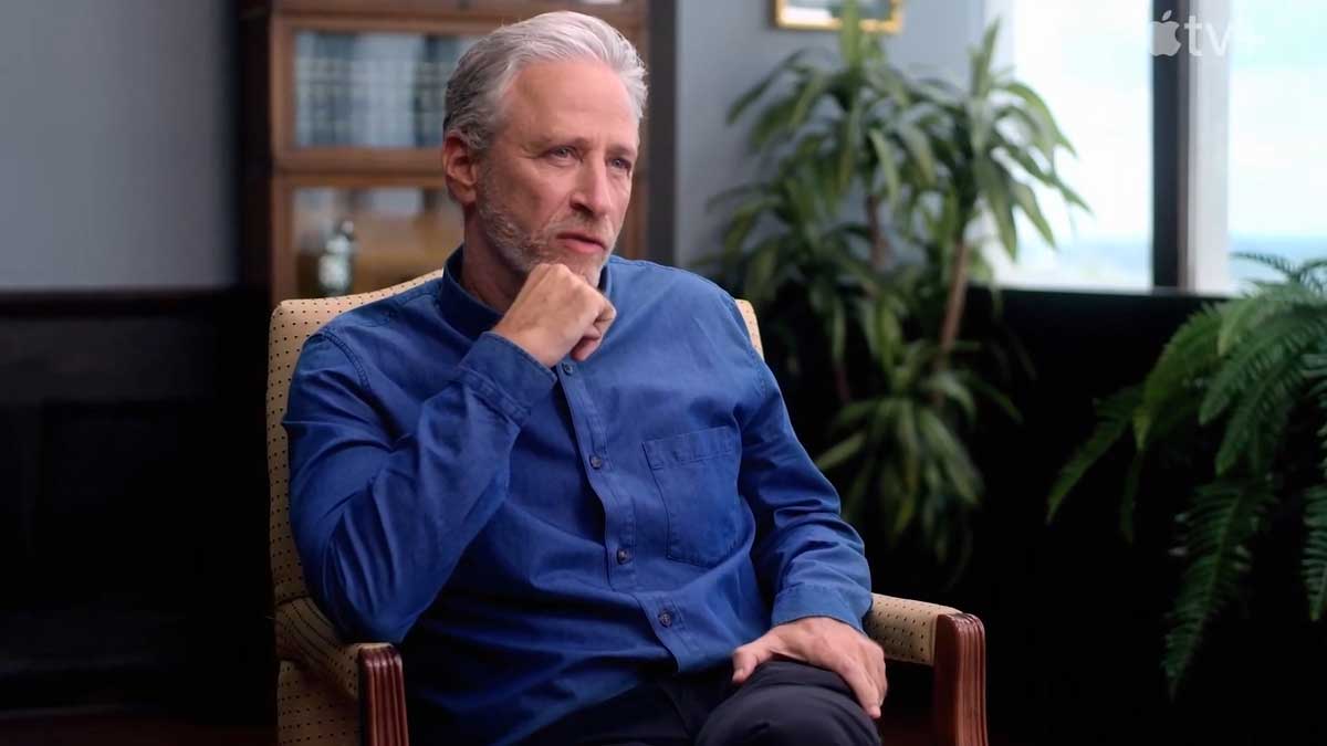 John Stewart blasts Trump’s bizarre interviews after Lindsey Graham's death