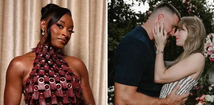 Simone Biles: Someone took my luxury item at Travis & Taylor’s wedding