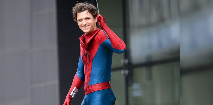 Tom Holland shares the witty Spider-Man trick he mastered for the big screen