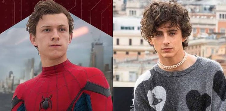 Tom Holland picks Timothe Chalamet as his alternate ‘Spider-Man’