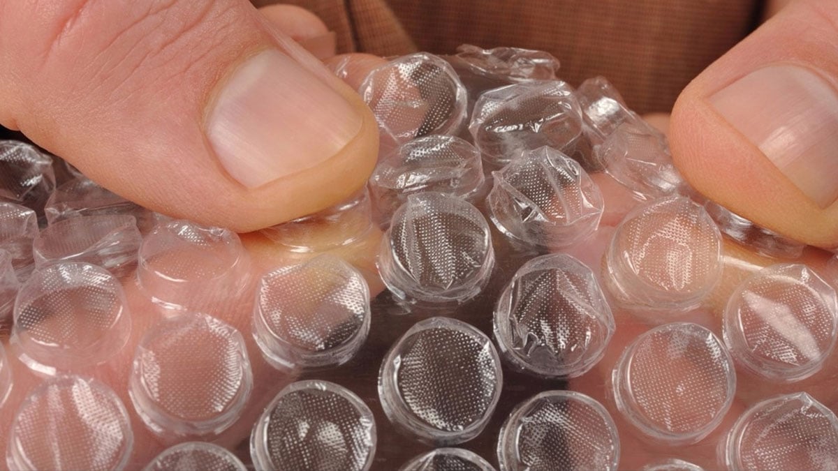 The surprising mental benefits of popping bubble wrap