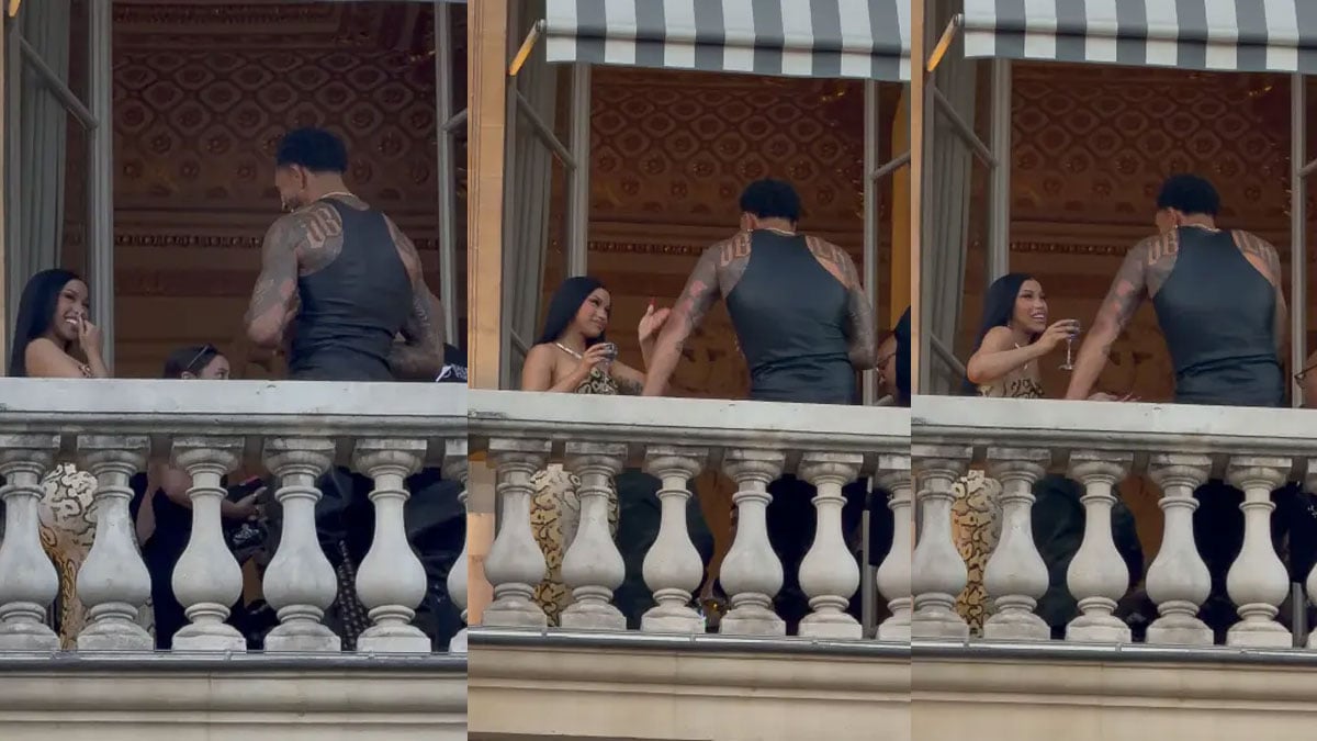 Cardi B sparks dating buzz after flirty moments with Nigerian football star