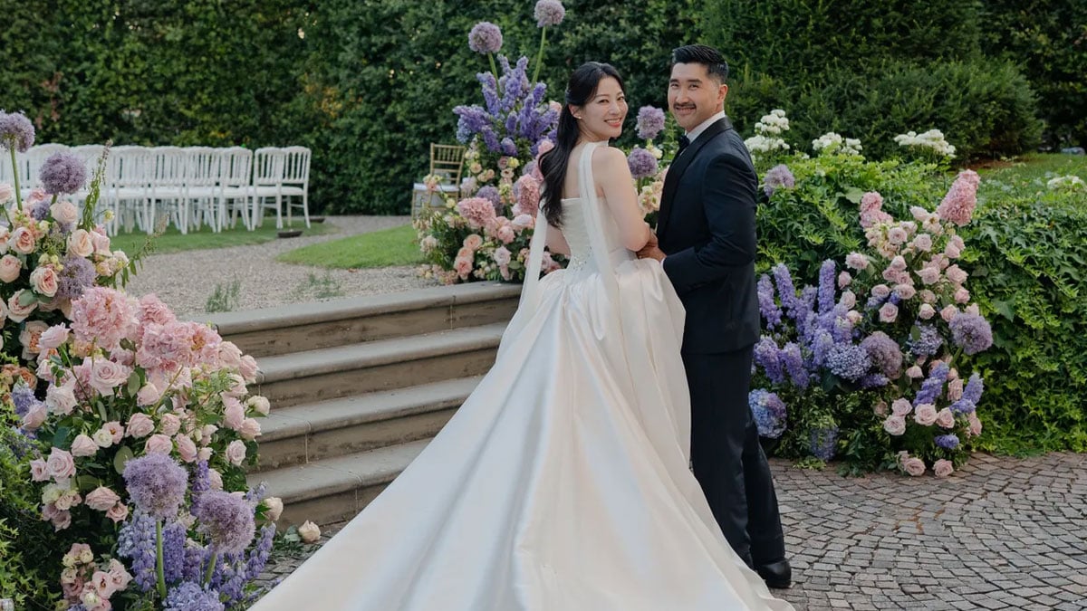 ‘KPop Demon Hunters’ star Arden Cho ties the knot in dreamy Italy wedding