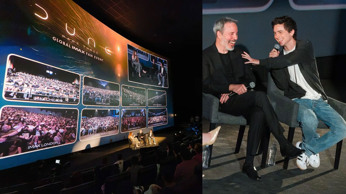 Timothée Chalamet surprises fans at ‘Dune: Part Three’ trailer launch