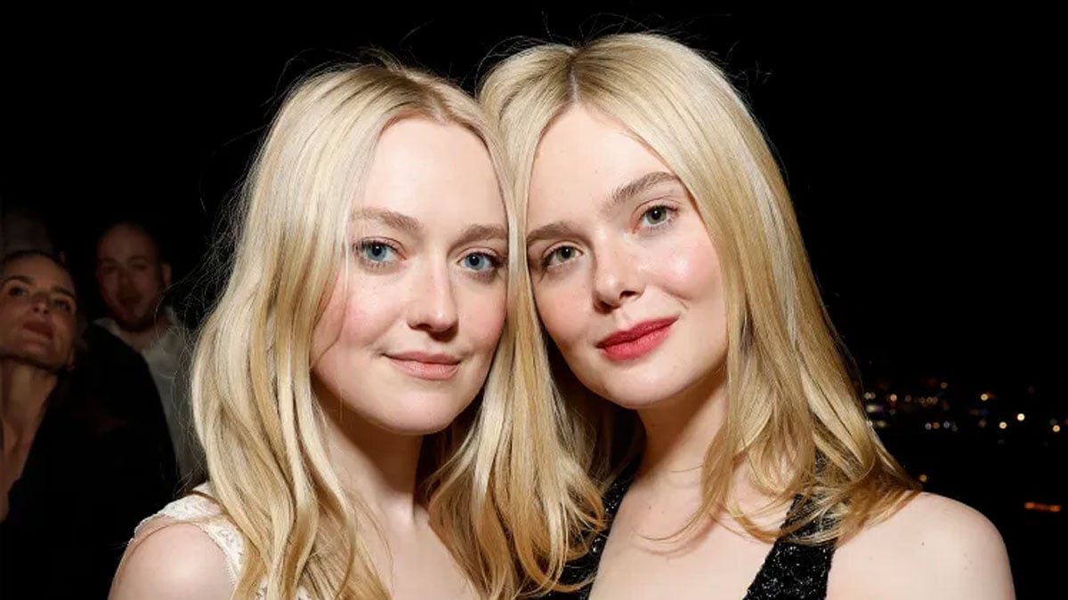 Dakota Fanning reacts to her and sister Elle’s Emmy nominations