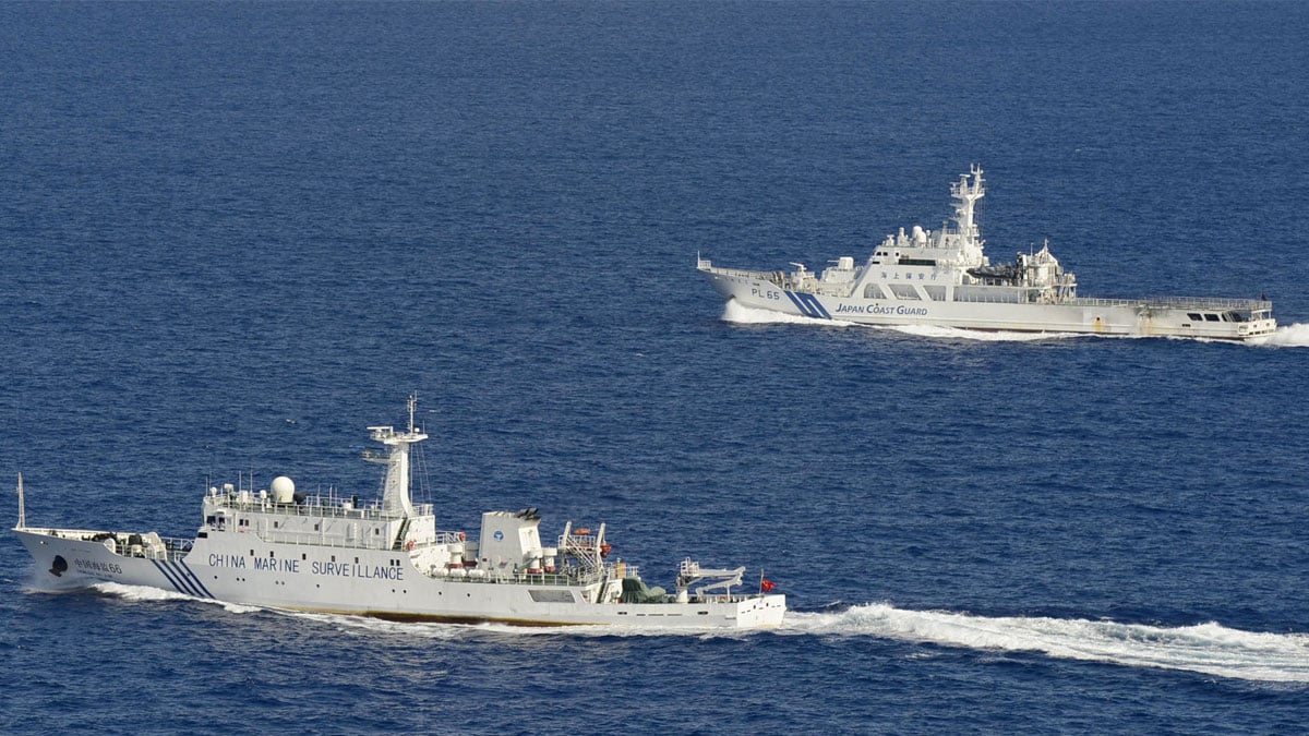 Japan says Chinese ships expelled from near disputed islands