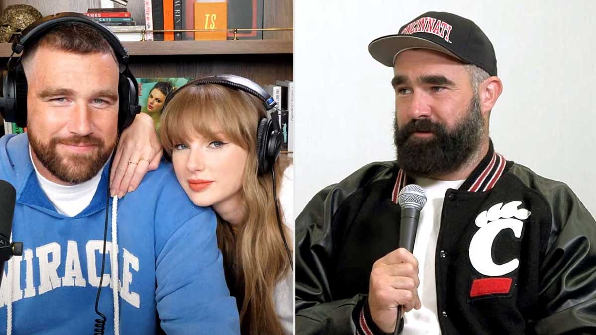 Jason Kelce opens up about life after Taylor Swift joined Kelce clan