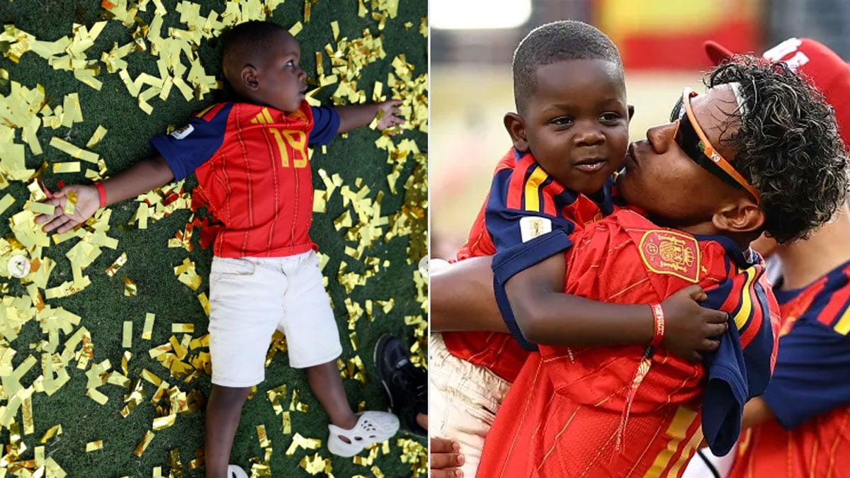 Lamine Yamal’s 3-year-old brother Keyne is internet’s new favorite: SEE WHY