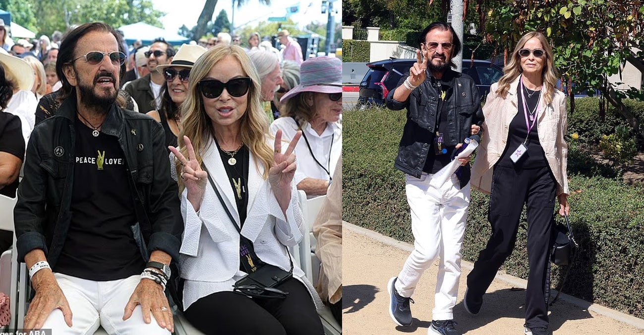 Beatles’ Ringo Starr celebrates 86th birthday with wife Barbara Bach