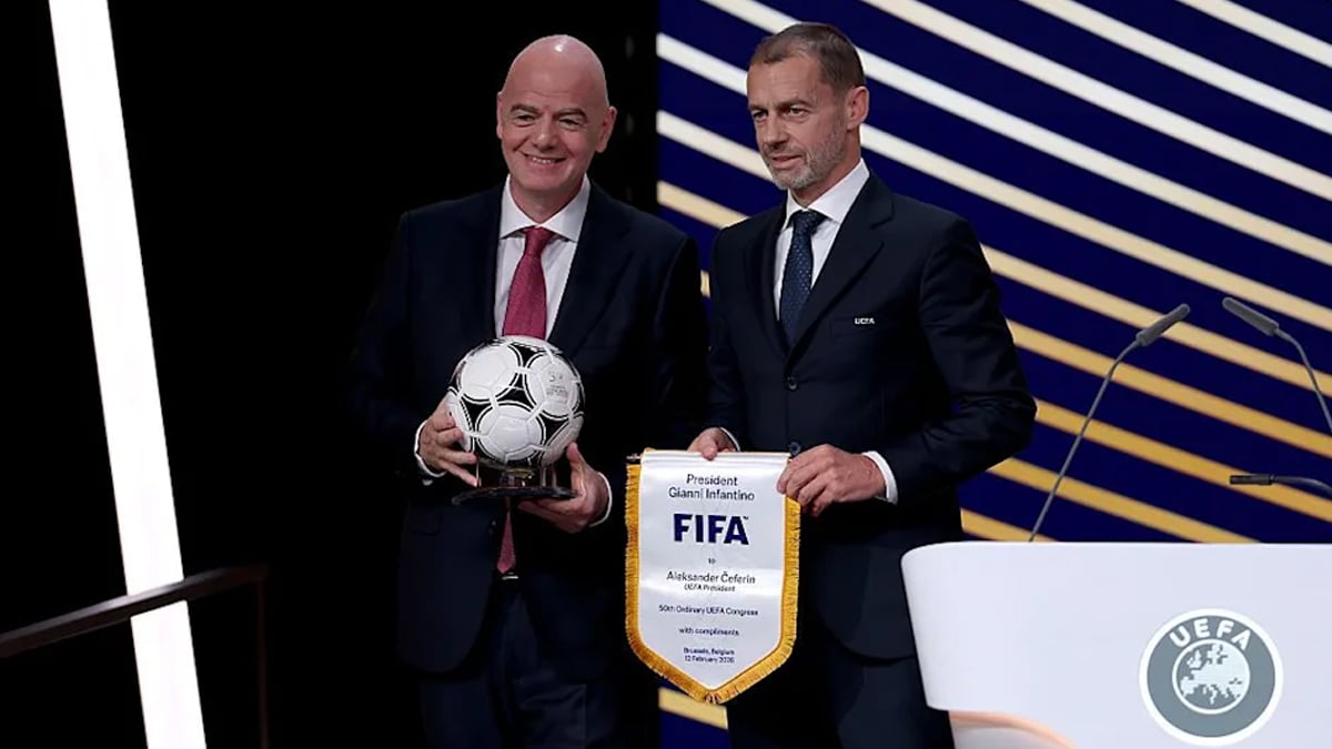 UEFA chief Ceferin: 'Underdog' leader taking fight to FIFA's Infantino