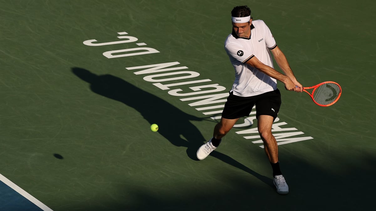 Taylor Fritz escapes upset trend at DC Open