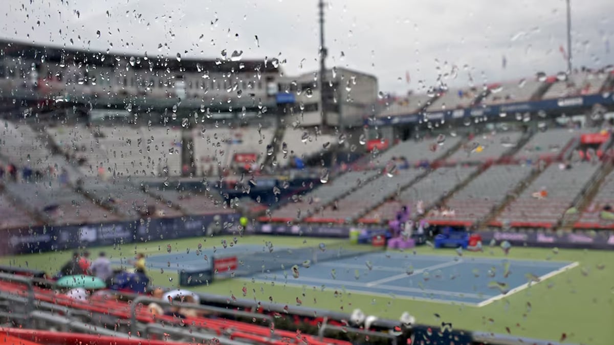 Rain forces Washington Open final to be rescheduled
