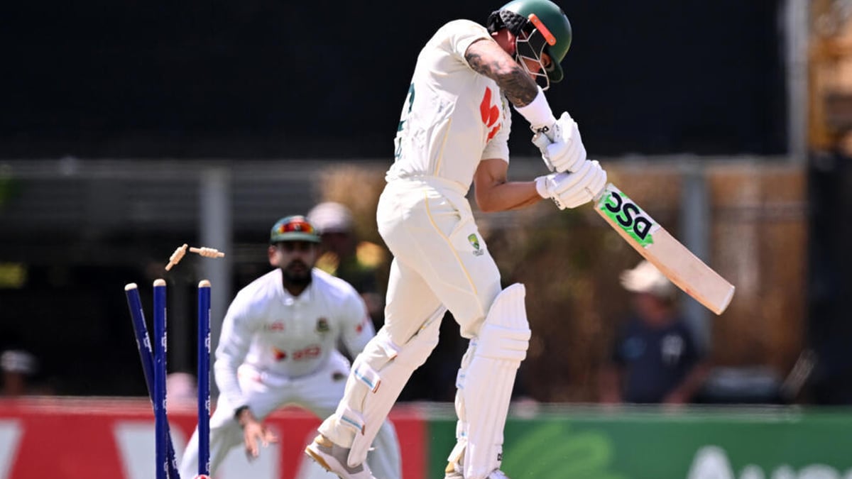 Hasan strikes twice for Bangladesh to reduce Australia to 51-2