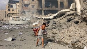 Israeli strikes in Gaza kill two, hit medical supply warehouses: medical sources