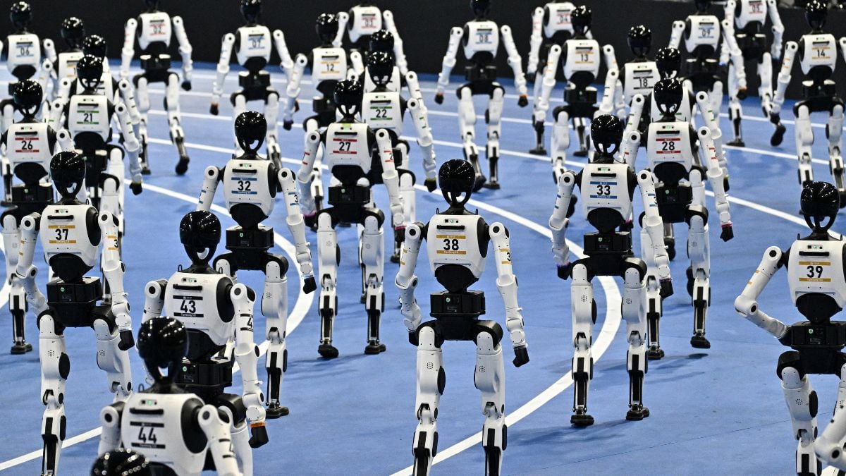 Humanoids break records at Beijing Robot Games