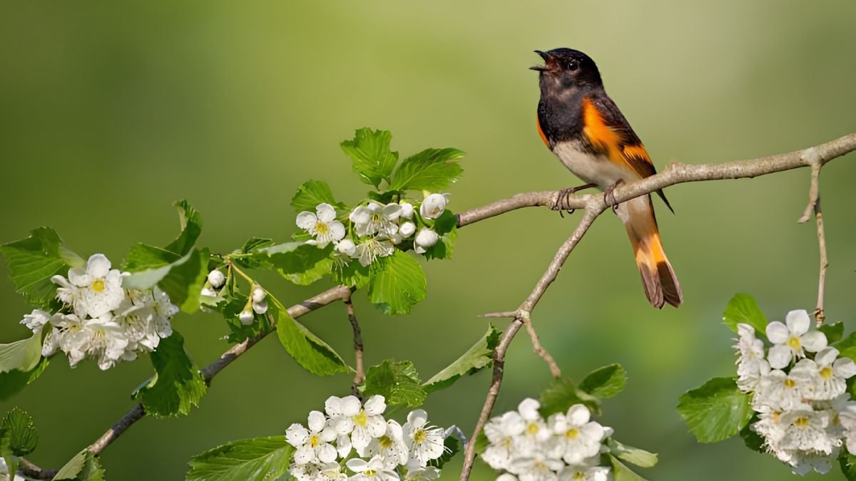 Mathematical model explains why birds sing in a synchronized dawn chorus