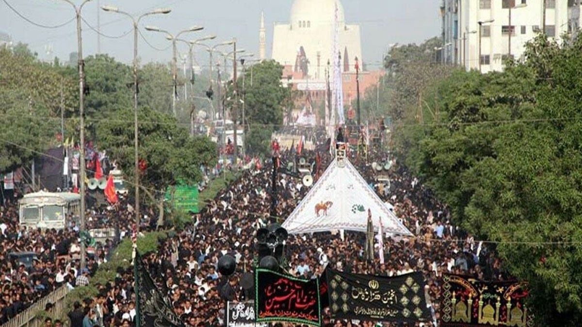Chehlum of Imam Hussain (RA) being observed across Pakistan