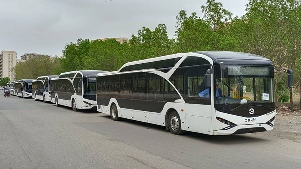 1000 EV buses coming to Karachi