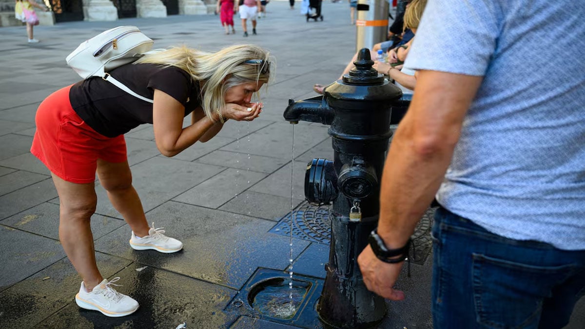 Austria hits record temperature, Hungary curbs power use as Europe feels the heat