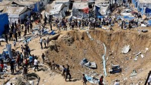 Israeli strikes kill two in Gaza, destroy medicine storage warehouses