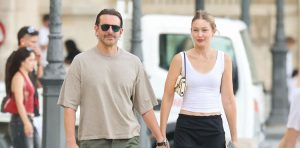 Gigi Hadid and Bradley Cooper spark secret wedding rumors with matching Paris style