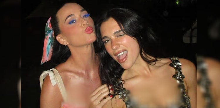 Katy Perry gives a warm thank you to Dua Lipa for a 'magical' debut at Sunny Hill Festival