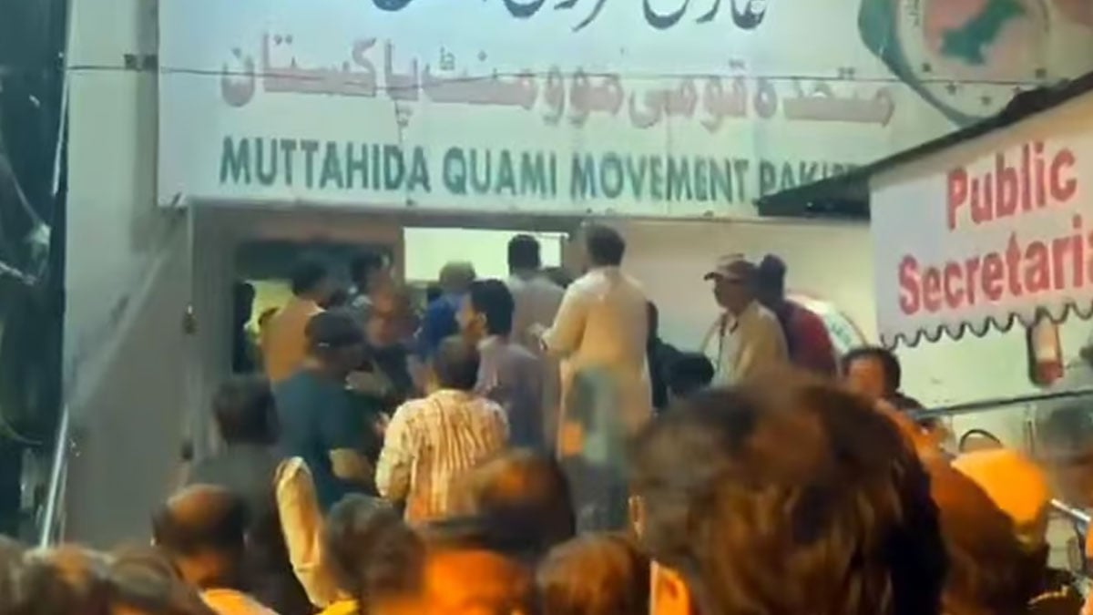 MQM headquarters sealed after armed clash between rival factions in Karachi