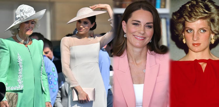The Royal 'culture clash': Meghan Markle contrasted with Catherine, Camilla and Diana