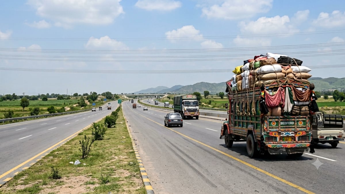 'No overloaded vehicle allowed on motorways'