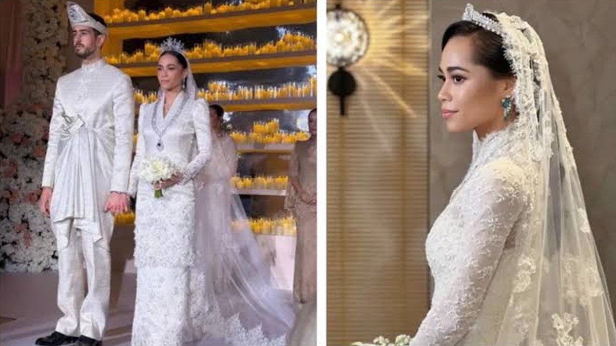 Princess of Malaysia Ilyana Alia marries British racing driver